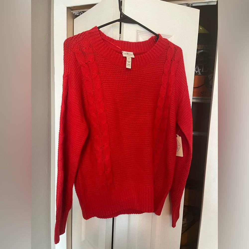 St. John’s bay red sweater